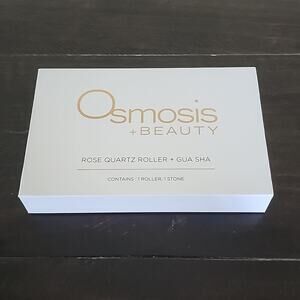 OSMOSIS + BEAUTY Rose Quartz Roller & Gua Sha Skincare Tool